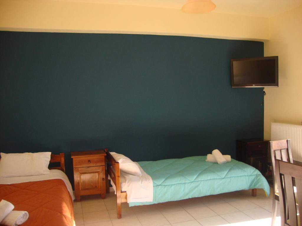 Kafiona Guesthouse Pírgos Dhiroú Chambre photo